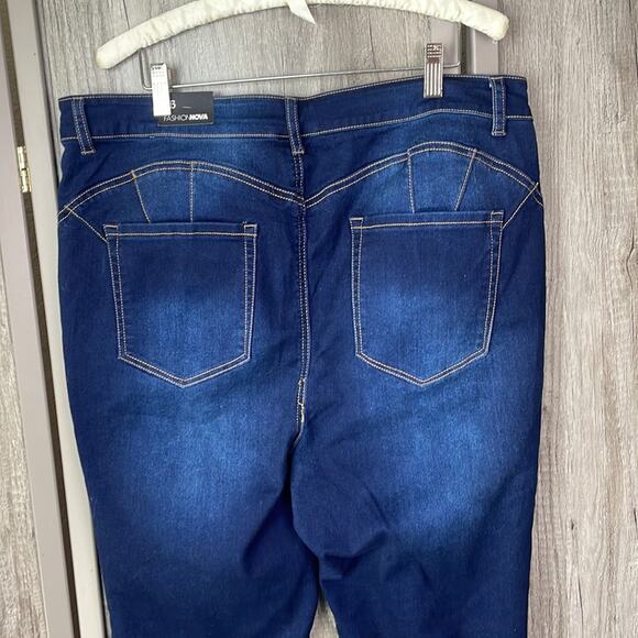 New! Fashion Nova Alexa II high rise skinny jeans women’s 16 - Picture 6 of 14